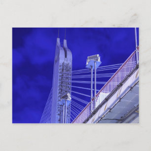 Postal Puente Blue Jiefang