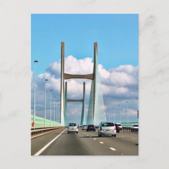 Postal Puente Bristol (Anverso)