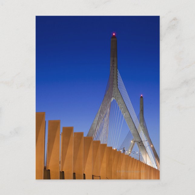 Postal Puente Bunker Hill, Boston, Massachusetts (Anverso)