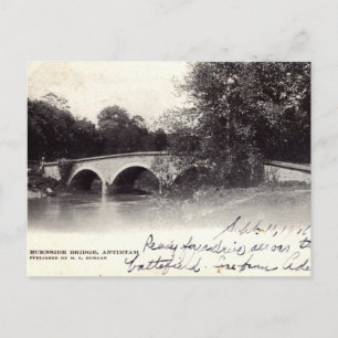 Postal Puente Burnside, Antietam MD Guerra Civil 1906