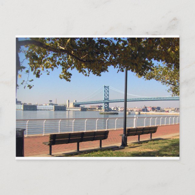 Postal Puente Camden NJ (Anverso)