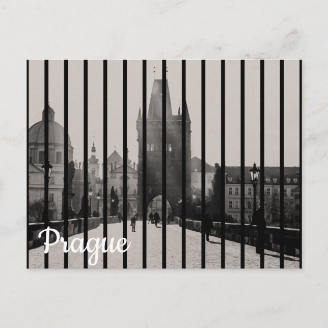 Postal Puente Carlos de Praga (Anverso)