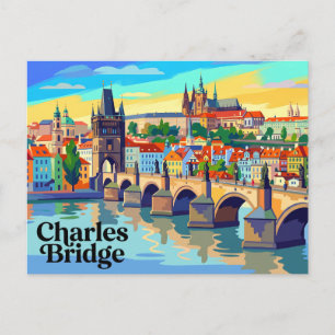 Postal Puente Carlos República Checa