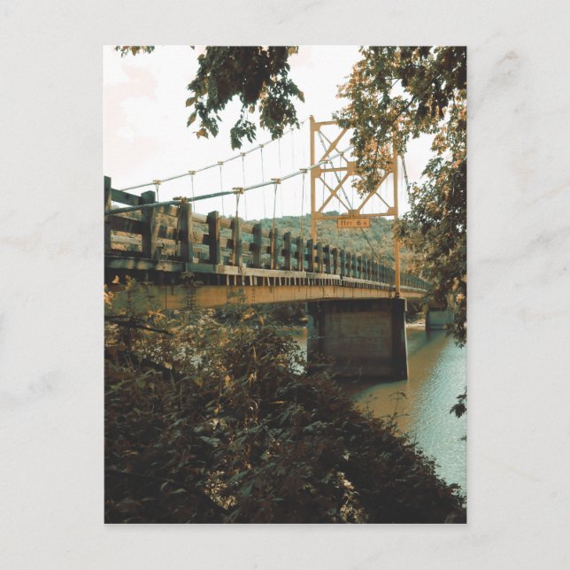 Postal puente castor en resortes eureka (Anverso)