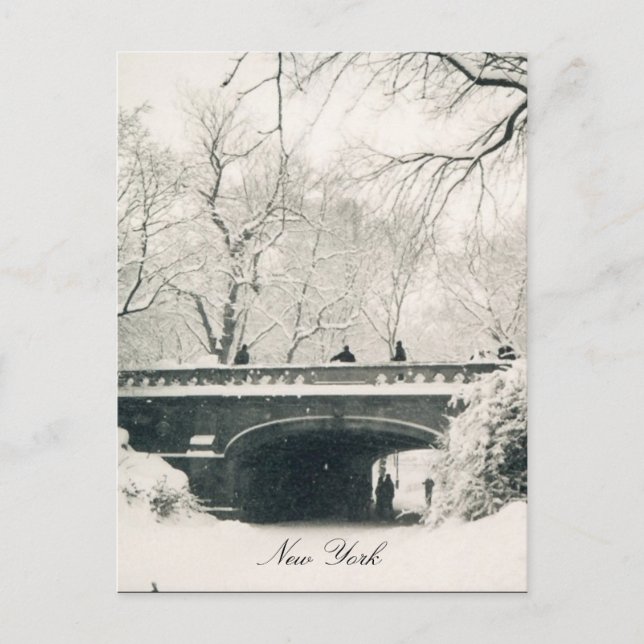 Postal puente central (Anverso)