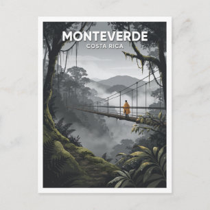 Postal Puente Colgante del Bosque Nuboso de Monteverde Vi