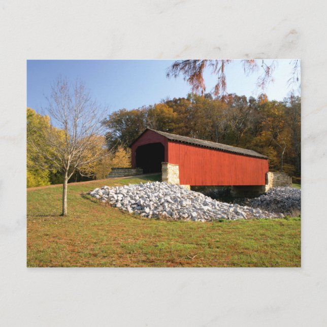 Postal Puente cubierto (Anverso)