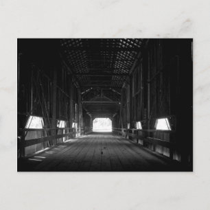 Postal Puente cubierto de Honey Run Chico California