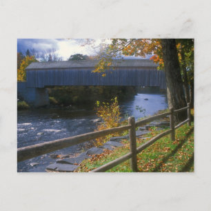 Postal Puente Cubierto de Lowes Guilford Sangerville Main