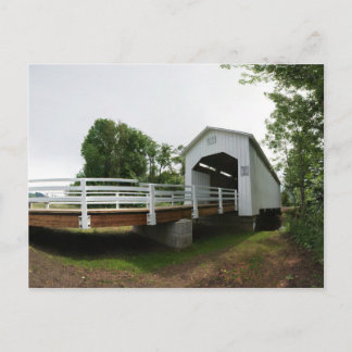 Postal Puente cubierto de Parvin