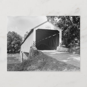 Postal Puente cubierto de Snyder