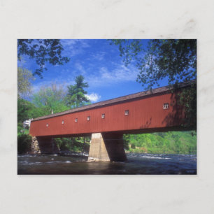 Postal Puente cubierto de West Cornwall