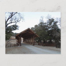 Postal Puente cubierto en Halter Ranch, Paso Robles