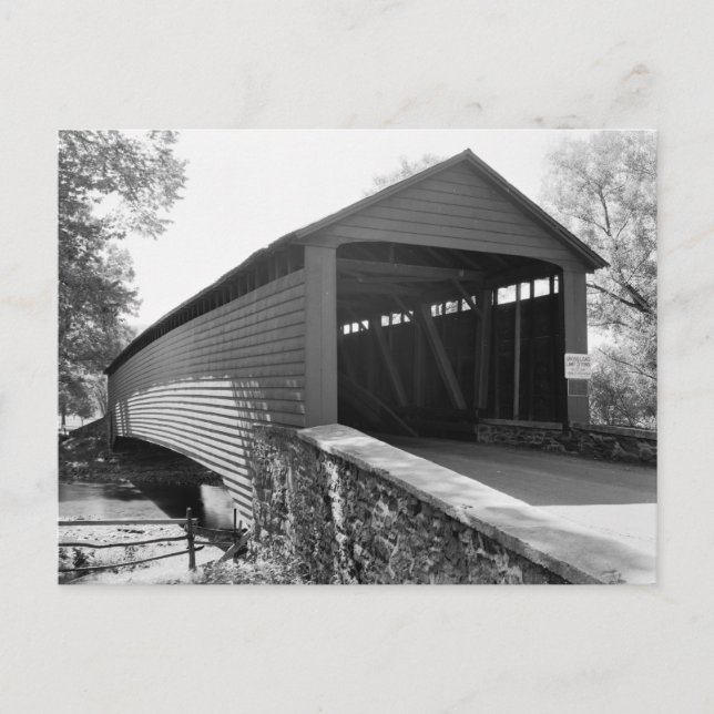 Postal Puente cubierto Griesemer Mill (Anverso)