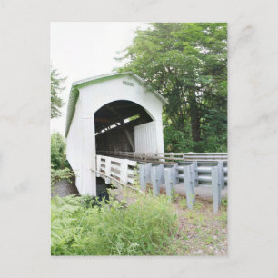 Postal Puente cubierto Mosby Creek