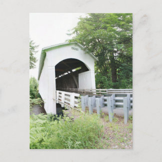 Postal Puente cubierto Mosby Creek