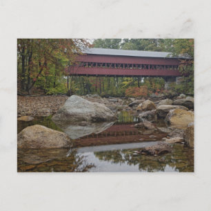 Postal Puente de Albany, justo al lado de Kancamagus