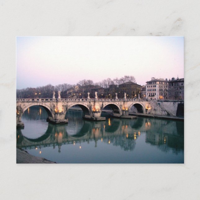 Postal Puente de ángeles (Anverso)