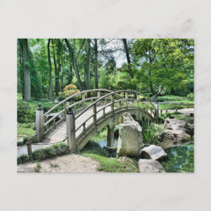 Postal Puente de arco japonés