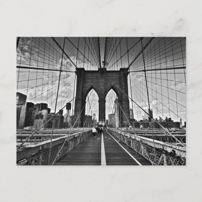 Postal Puente de Brooklyn (Anverso)
