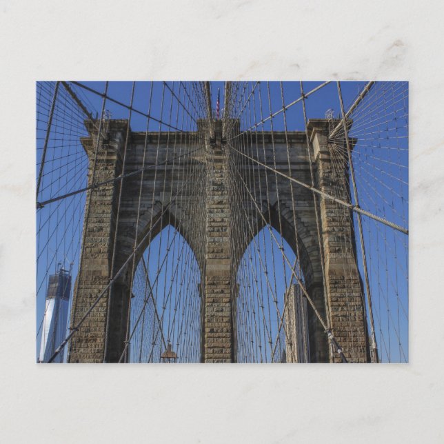 Postal Puente de Brooklyn (Anverso)