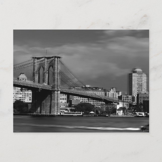 Postal Puente de Brooklyn (Anverso)