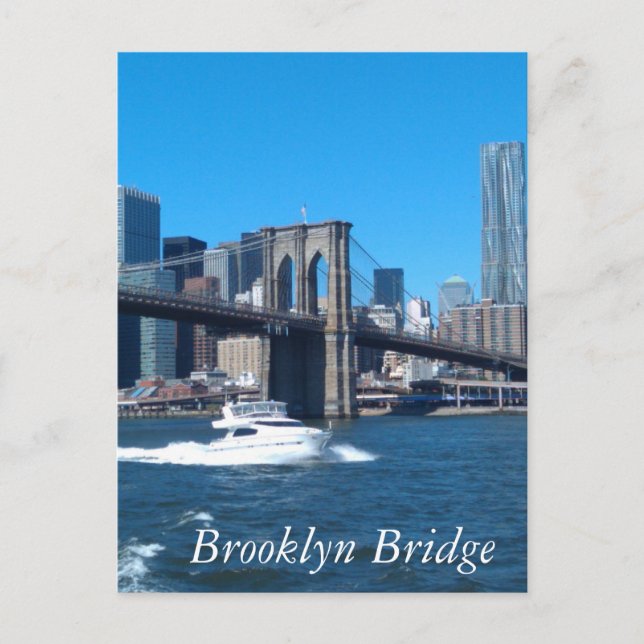 Postal Puente de Brooklyn (Anverso)