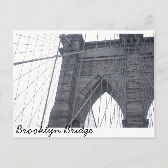 Postal Puente de Brooklyn (Anverso)