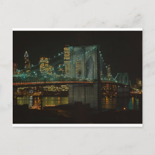 Postal Puente de Brooklyn 1982