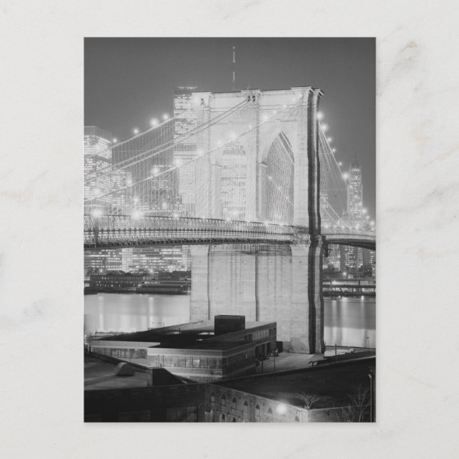 Postal Puente de Brooklyn, 1982 (Anverso)