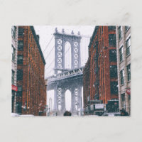 Puente de Brooklyn en invierno (Nueva York, NY)
