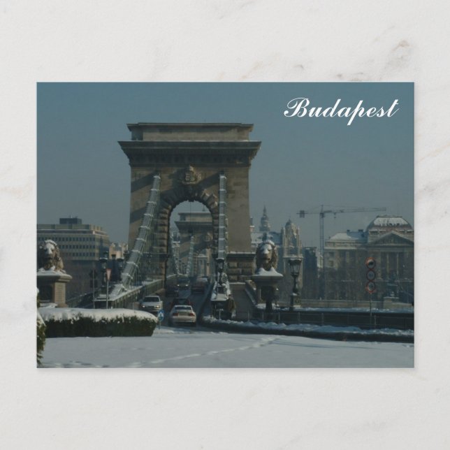 Postal Puente de cadena (Anverso)