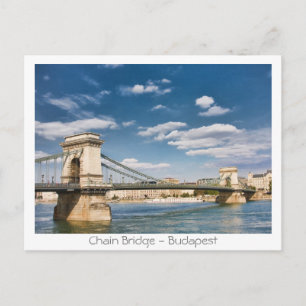 Postal Puente de cadena - Budapest