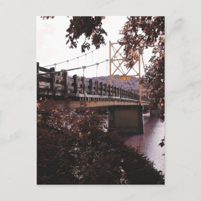 Postal puente de castores (Anverso)