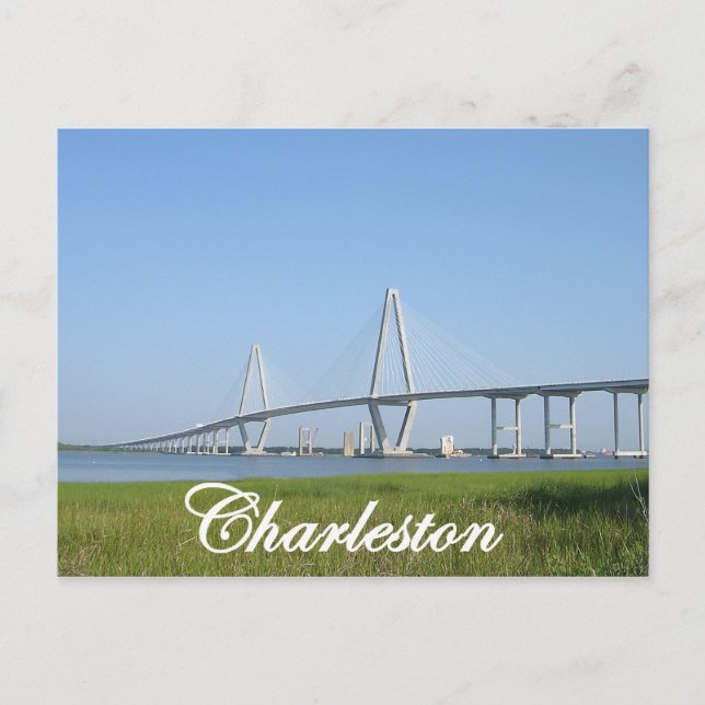 Postal Puente de Charleston Ravenel (Anverso)
