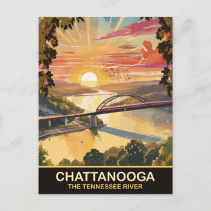 Postal Puente de Chattanooga, Río Tennessee, Viajes