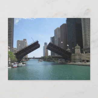Postal Puente de Chicago y Río