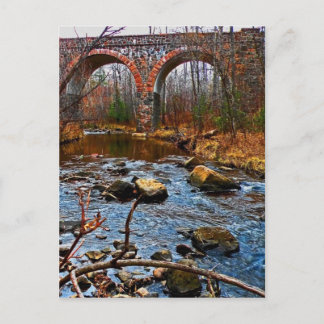 Postal Puente de doble arco
