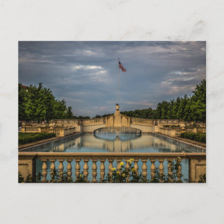 Postal Puente de fe en aldea de Unity en Misuri