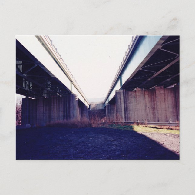 Postal Puente de indecisión (Anverso)