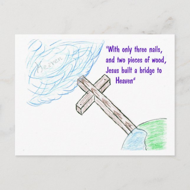 Postal Puente de Jesús (Anverso)