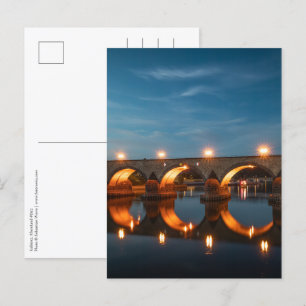 Postal Puente de la Alemania de Koblenz