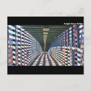 Postal Puente de la casa de carga