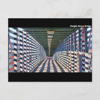 Postal Puente de la casa de carga