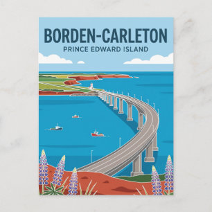 Postal Puente de la Confederación Canadá