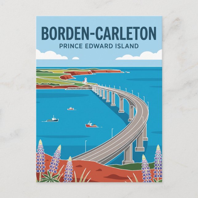 Postal Puente de la Confederación Canadá (Anverso)