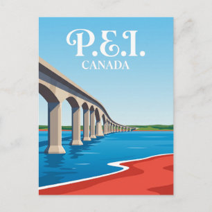 Postal Puente de la Confederación Canadá