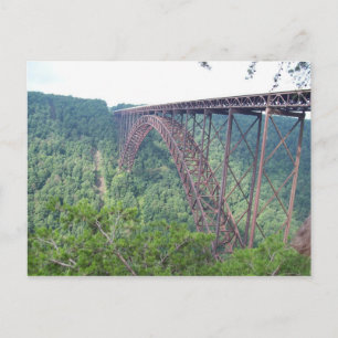Postal Puente de la Nueva Garganta del Río WV