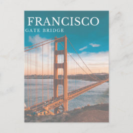 Postal Puente de la Puerta de San Francisco