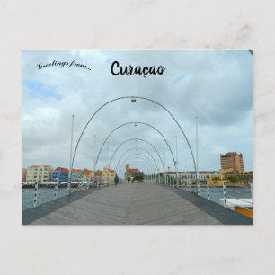 Postal Puente de la Reina Emma Willemstad Curaçao